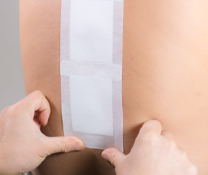 膏藥：保溫效果好，材質(zhì)柔軟舒適，粘性好不脫膠