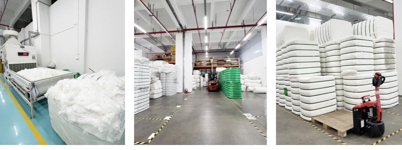 針刺無紡布-1000平方大倉庫