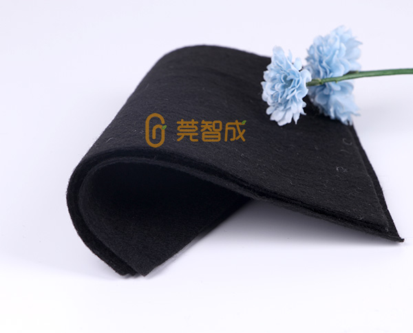黑色針刺無(wú)紡布加工