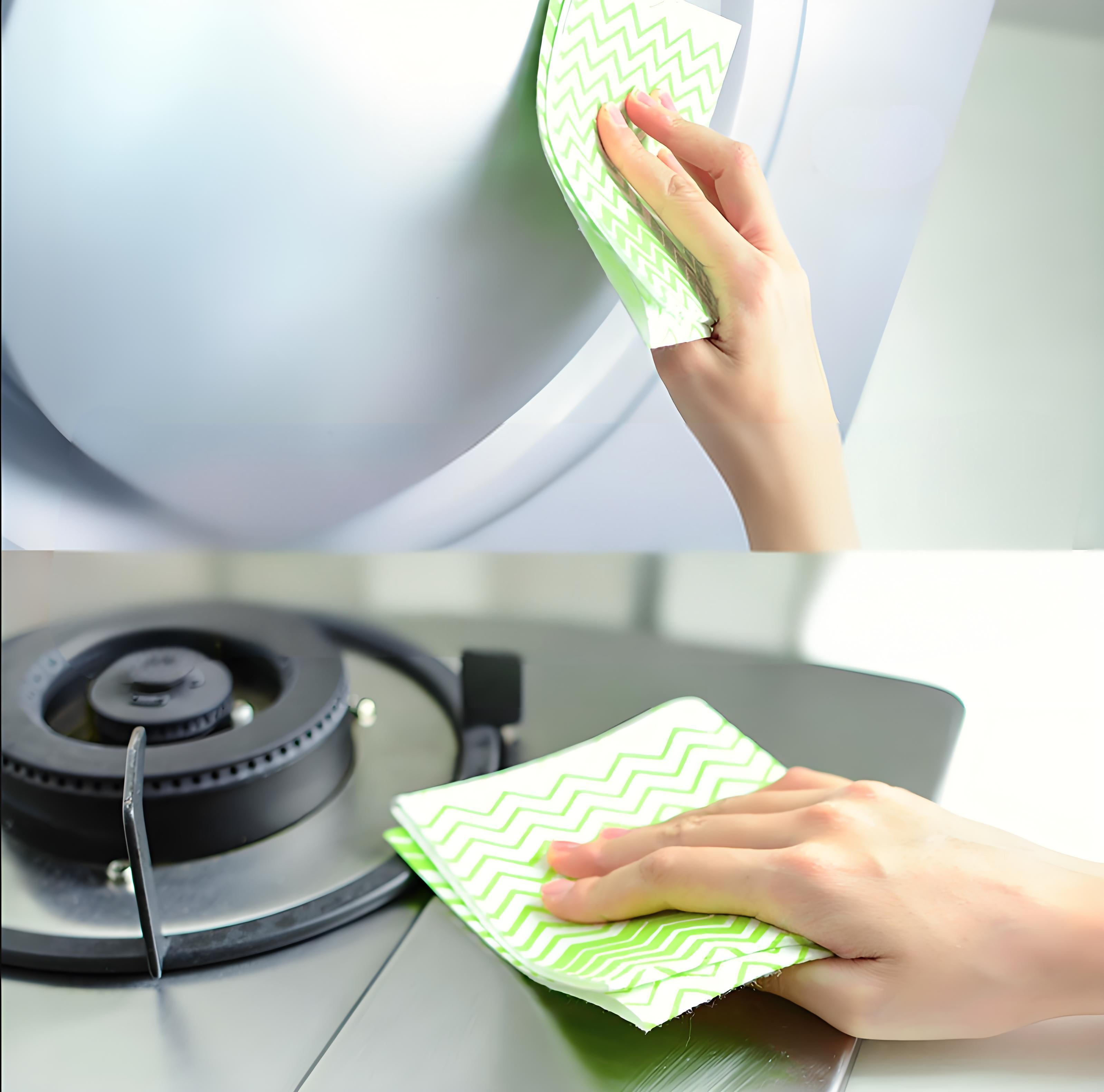 針刺棉生產(chǎn)廠家-出口專用廚房清潔抹布的應(yīng)用