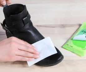 印花水刺無(wú)紡布用于擦鞋布